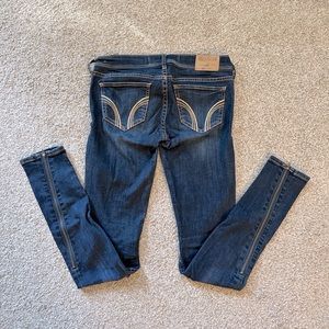 Hollister Co SoCal Stretch Low Rise Skinny Jeans Size 1/25
